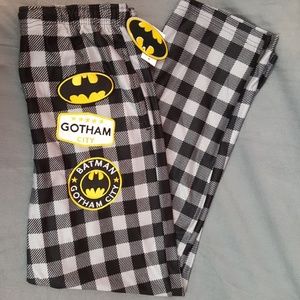 DC Batman Gotham City Plaid Comfy Sleep Pants